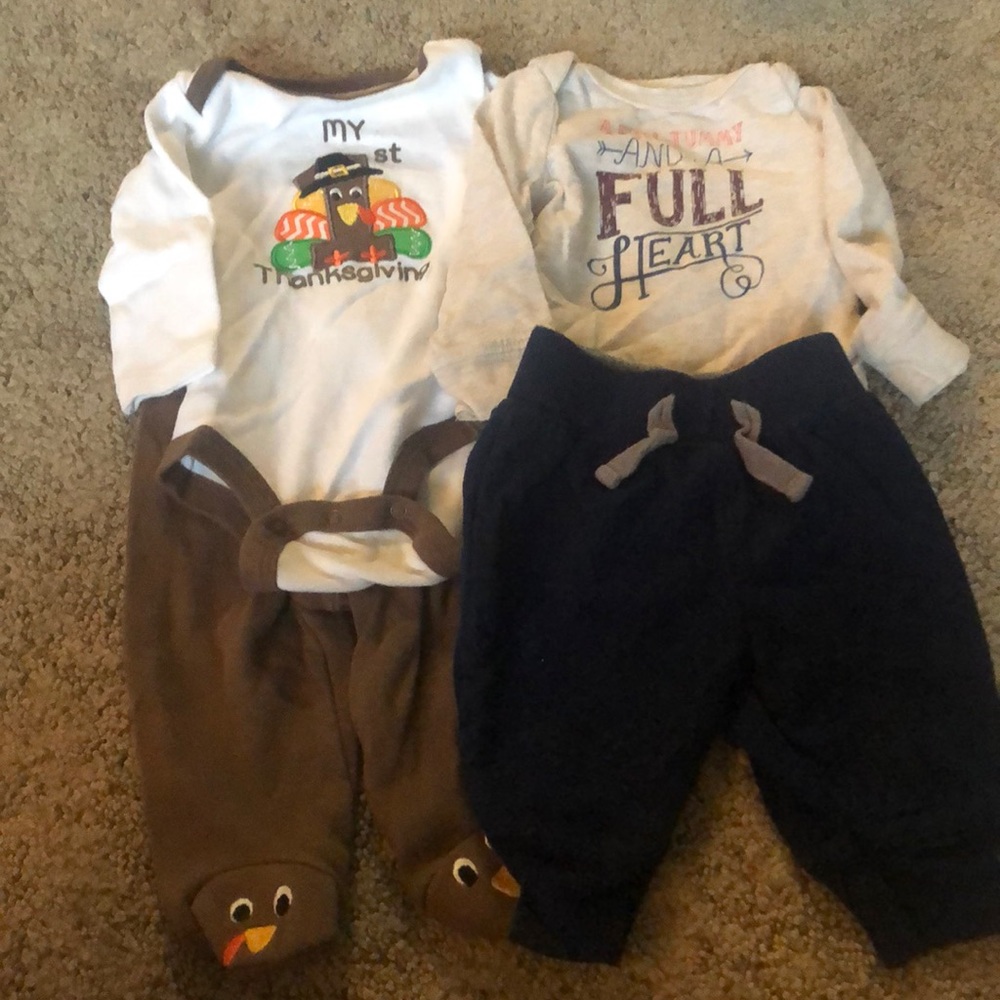 2 newborn outfits